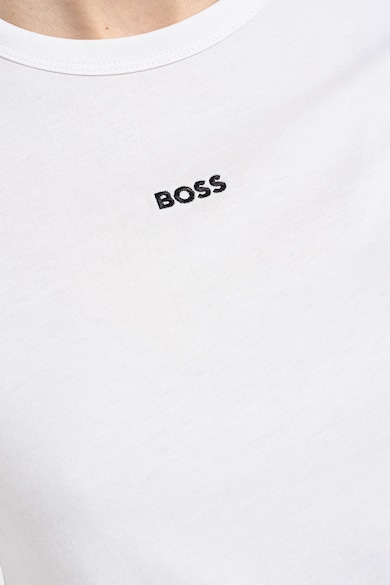 BOSS Eventsa szűk fazonú póló logós részlettel női