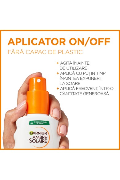 Garnier Ambre Solaire Sensitive Advanced Spray, Nagyon magas védelem, világos, érzékeny bőrre, SPF 50+, 150ml Fiú