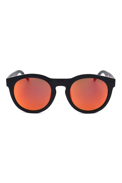 HUGO Овални слънчеви очила с лого Мъже