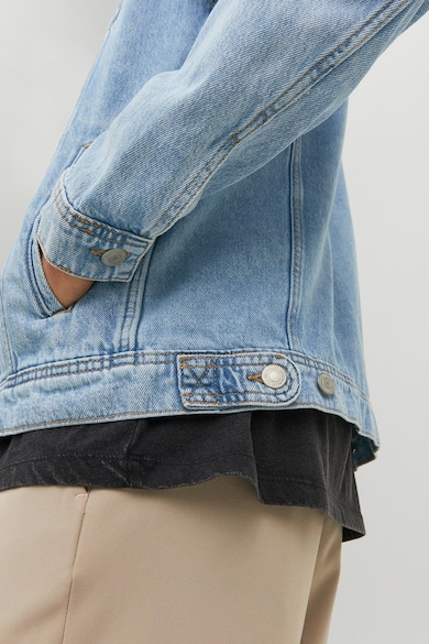 Jack & Jones Jacheta de denim cu buzunare cu clapa Barbati