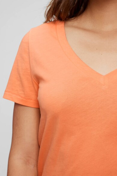 GAP V-nyakú organikuspamut póló női