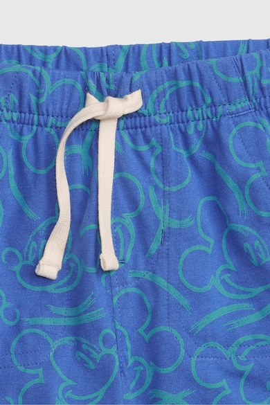 GAP Къс панталон от органичен памук с щампа на Mickey Mouse Момчета