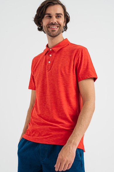 GAP Tricou polo cu fenta cu nasturi Barbati