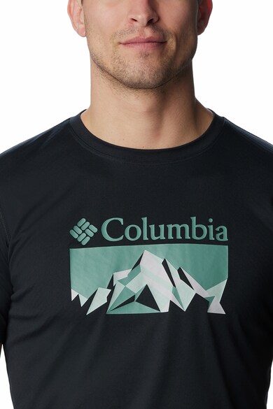 Columbia Tricou cu imprimeu logo pentru drumetii Zero Rules™ Barbati