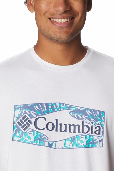 Columbia Tricou cu logo pentru trekking si drumetii Sun Trek Barbati
