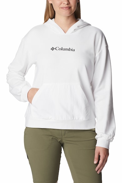 Columbia Худи с памук и лого Жени