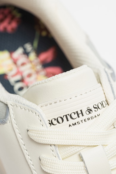 Scotch & Soda Кожени спортни обувки Court Мъже