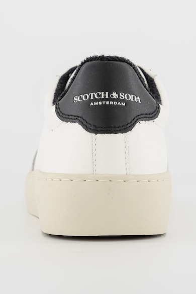 Scotch & Soda Кожени спортни обувки с велур Мъже