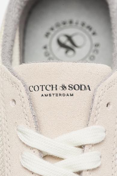 Scotch & Soda Plakka sneaker nyersbőr részletekkel férfi