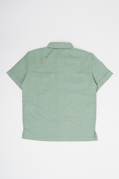 United Colors of Benetton Риза с лен и джоб на гърдите Момчета