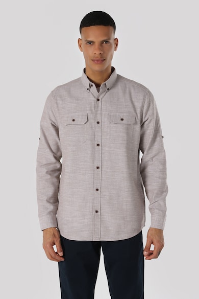 COLIN'S Памучна риза Oxford с джобове с капаче Мъже