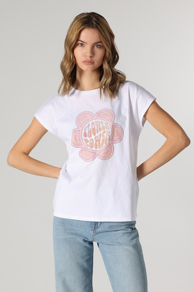 COLIN'S Памучна тениска с щампа Жени