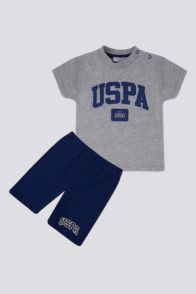 U.S. Polo Assn. Тениска и шорти с лого Момчета