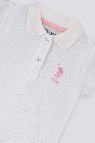 U.S. Polo Assn. Риза и шорти с лого Момичета