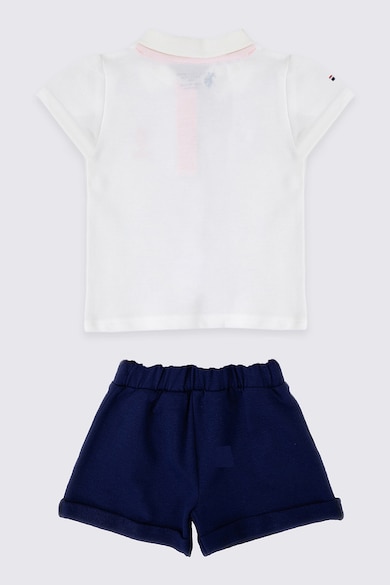 U.S. Polo Assn. Póló és rövidnadrág szett hímzett logóval Lány