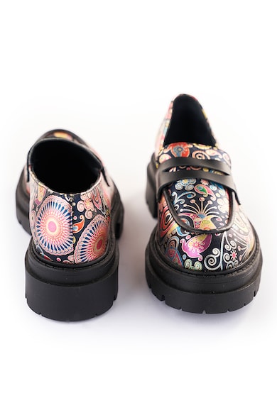 ESSTEFFA Pantofi loafer din piele cu imprimeu Davina Femei