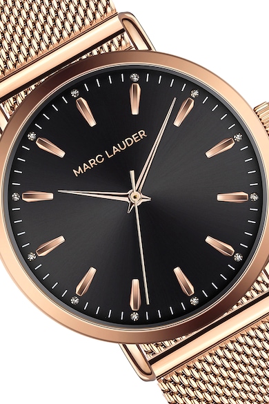 Marc Lauder Аналогов часовник с мрежеста верижка Жени
