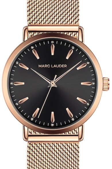 Marc Lauder Аналогов часовник с мрежеста верижка Жени