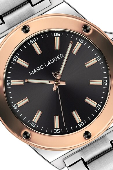 Marc Lauder Аналогов часовник с метална верижка Мъже