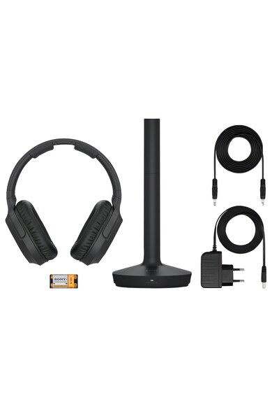 Sony Casti On Ear  MDR-RF895RK, Wireless, Bluetooth, Microfon, Autonomie 20 ore, Negru Femei