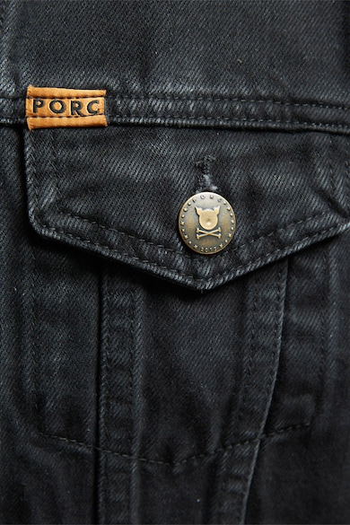 PORC Унисекс яке от деним с джобове Мъже