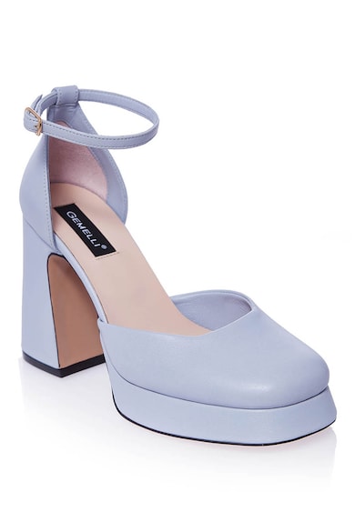 Gemelli Shoes Кожени обувки D'Orsay с масивен дизайн Жени