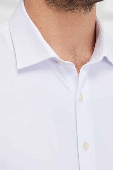 AC&Co Szűk fazonú texturált ing férfi