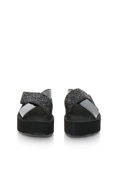 Gioseppo Sandale slip-on wedge negre Laurisa Femei