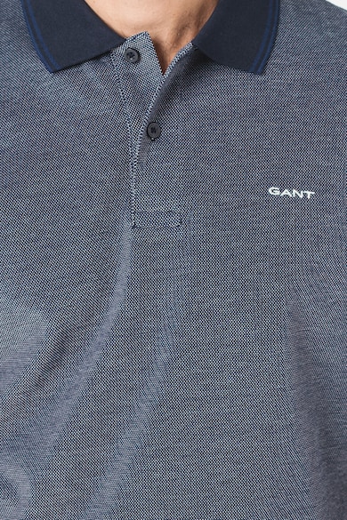 Gant Tricou polo din material pique cu detaliu logo Barbati