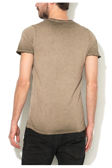 Jack & Jones Tricou maro deschis melange tall slim fit Jack Barbati