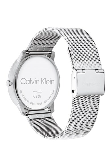 CALVIN KLEIN Унисекс часовник с мрежеста верижка Мъже