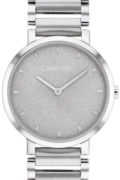 CALVIN KLEIN Часовник от неръждаема стомана с лого Жени