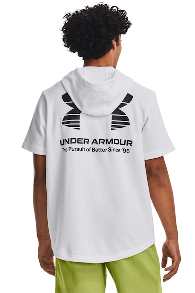 Under Armour Rival kapucnis futópulóver logómintával férfi