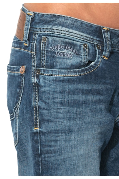 Pepe Jeans London Blugi regular fit cu aspect decolorat Cash Barbati