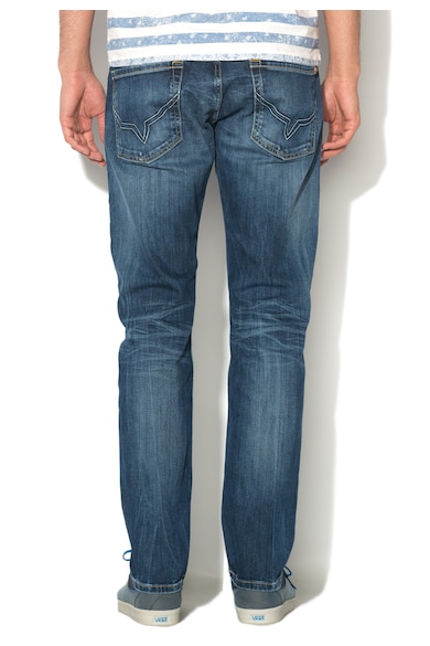 Pepe Jeans London Blugi regular fit cu aspect decolorat Cash Barbati