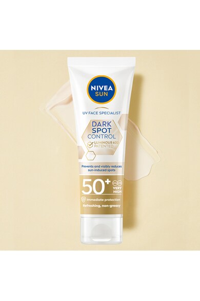 Nivea Слънцезащитен крем за лице против петна  UV Face Specialist Spot Control Dark Spot Control, SPF 50+, 40 мл Жени