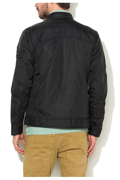 Jack & Jones Jacheta neagra cu vatelina Bernard Barbati