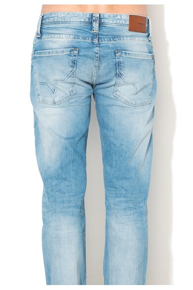 Pepe Jeans London Jeansi bleu cu croiala dreapta Kingston Barbati