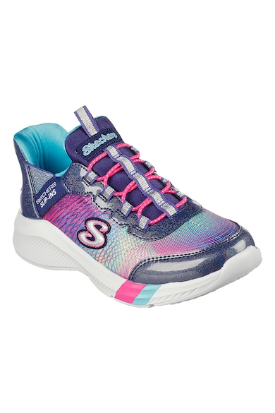 Skechers Dreamy Lites - Colorful Prism bebújós sneaker csillámos dizájnnal Lány