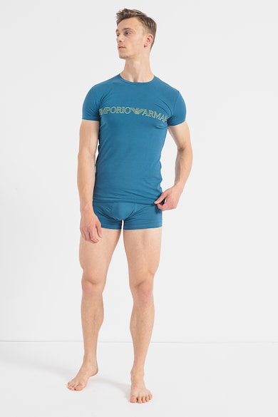 Emporio Armani Underwear Logómintás póló és boxer szett - 2 db férfi