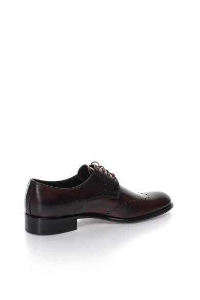 Zee Lane Pantofi derby Bordeaux inchis de piele Barbati