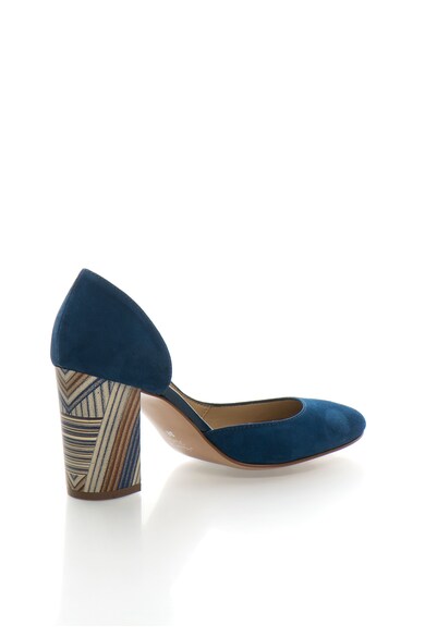 Zee Lane Pantofi d`Orsay albastru inchis de piele intoarsa Femei