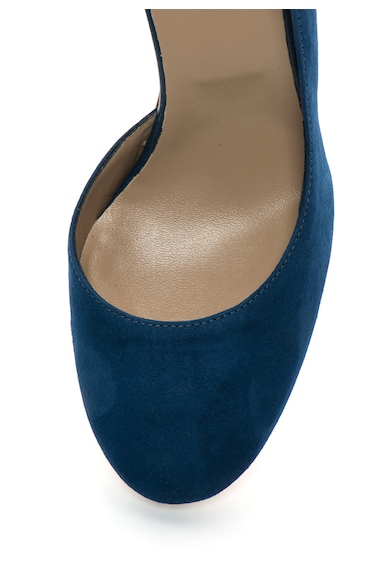 Zee Lane Pantofi d`Orsay albastru inchis de piele intoarsa Femei