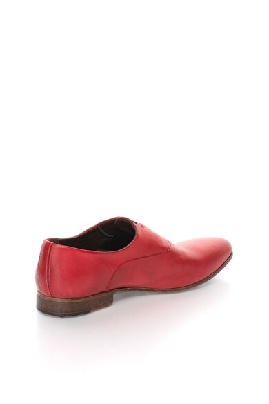 Zee Lane Collection Pantofi derby rosii de piele fara sireturi Papua Femei