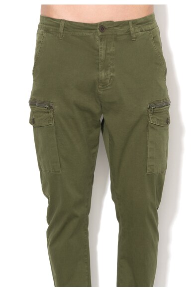 Zee Lane Denim Pantaloni cargo verde oliv Barbati