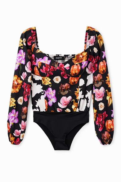 DESIGUAL Body tip bluza cu imprimeu floral Femei