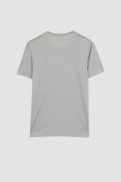 DeFacto Kerek nyakú póló kisméretű mintával férfi