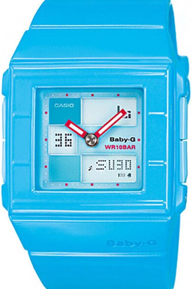 Casio Часовник с правоъгълна форма и хронограф Жени