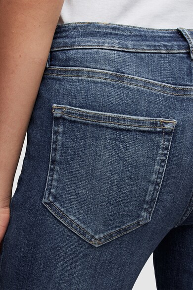 AllSaints Skinny fit farmernadrág szaggatott részletekkel női
