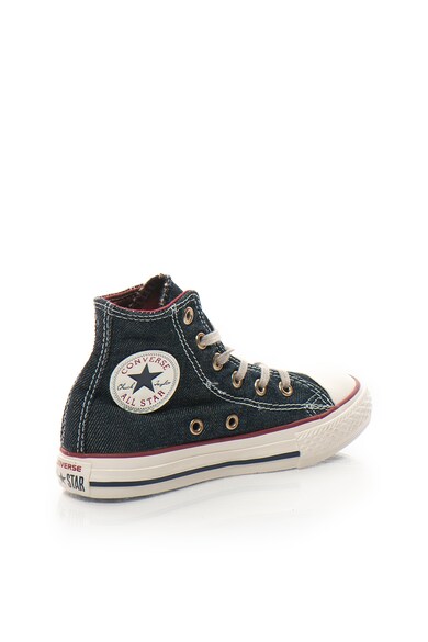 Converse Tenisi inalti albastru inchis din denim Hi Fete